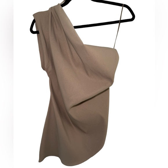 Zara Stone One-Shoulder Blouse - Picture 2 of 6